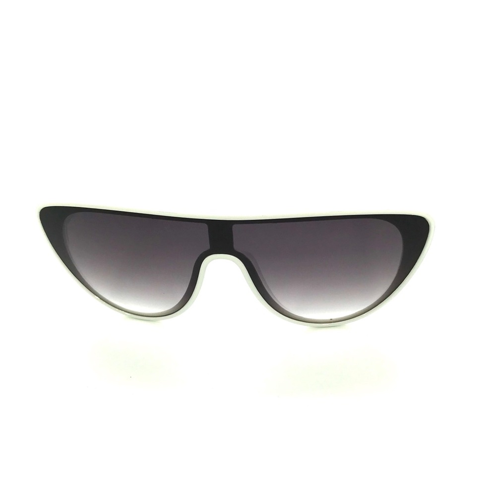 Seeing Visions Aviator Sunglasses - White frame